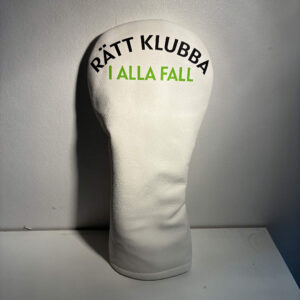 Rät Klubba I Alla Fall Headcover driver vit